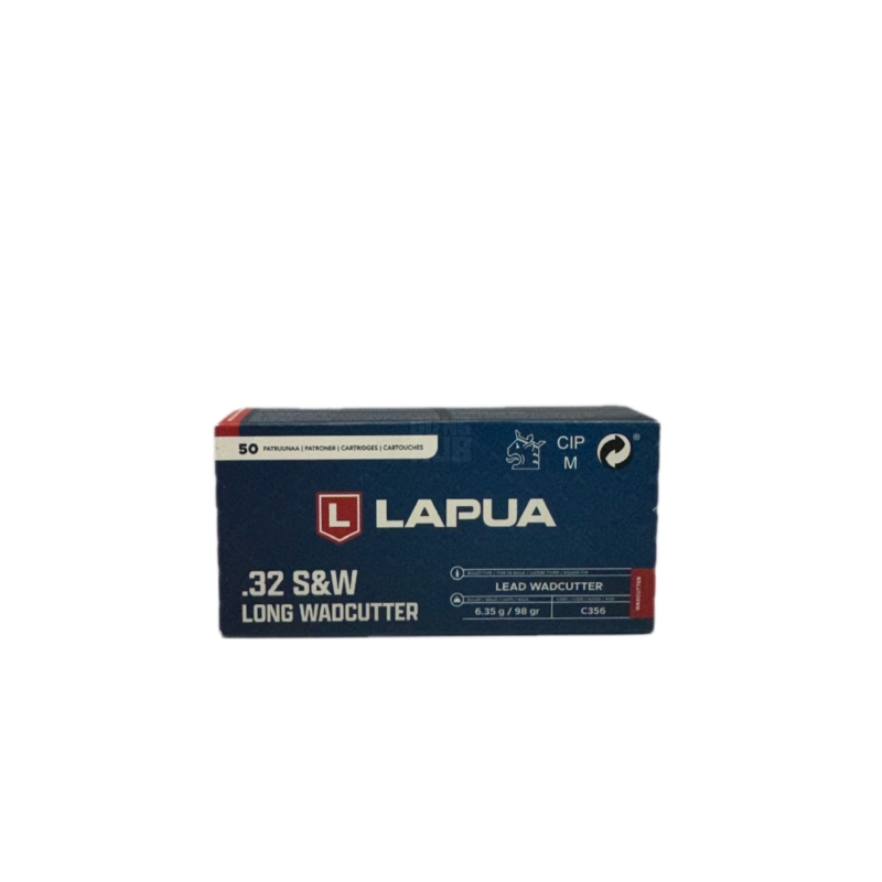 Amunicja Lapua 32 S&W LWC 6,35g/98grs
