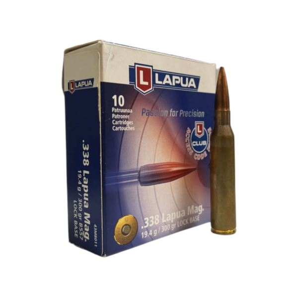 Amunicja Lapua 338 Magnum Lock Base 19,4g/300gr