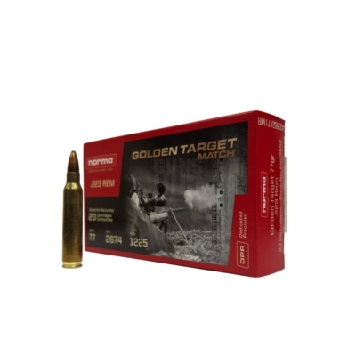 Amunicja Norma 223 Rem Match HPBT 5g/77gr