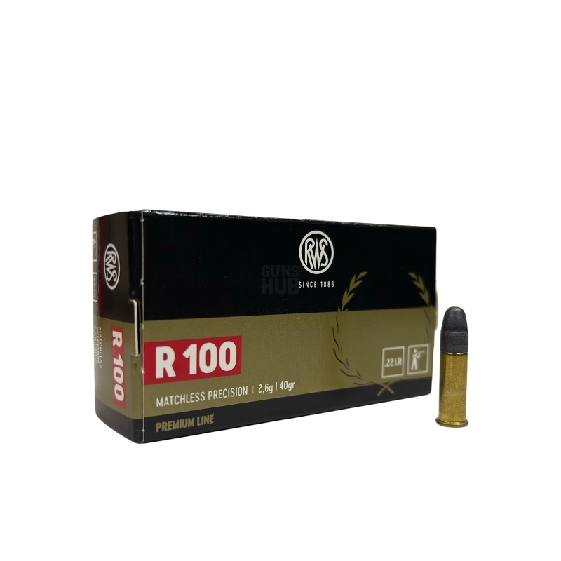 Amunicja RWS 22 LR R100 2,6g/40gr