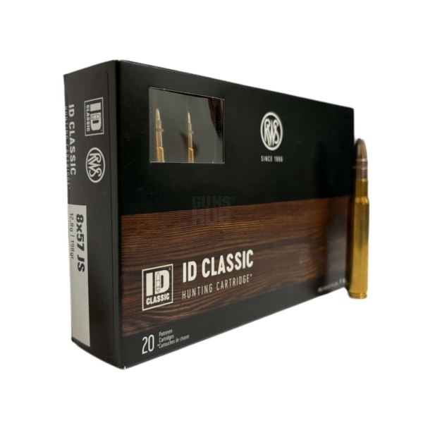 Amunicja RWS 8x57 JS ID CLASSIC 12,8g/198gr
