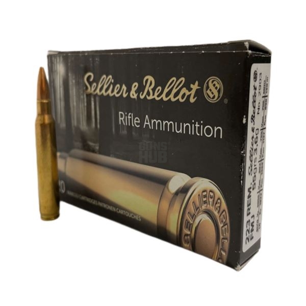 Amunicja S&B 223 Rem FMJ 3,6g/55gr