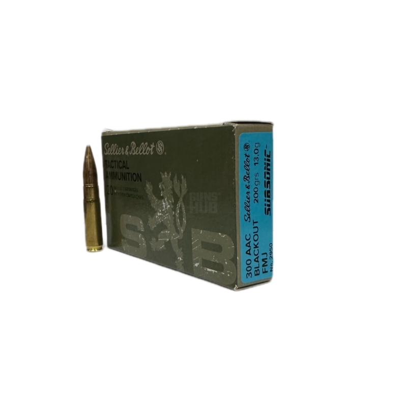 Amunicja S&B 300 AAC Blackout-Subs. FMJ 13g/200gr