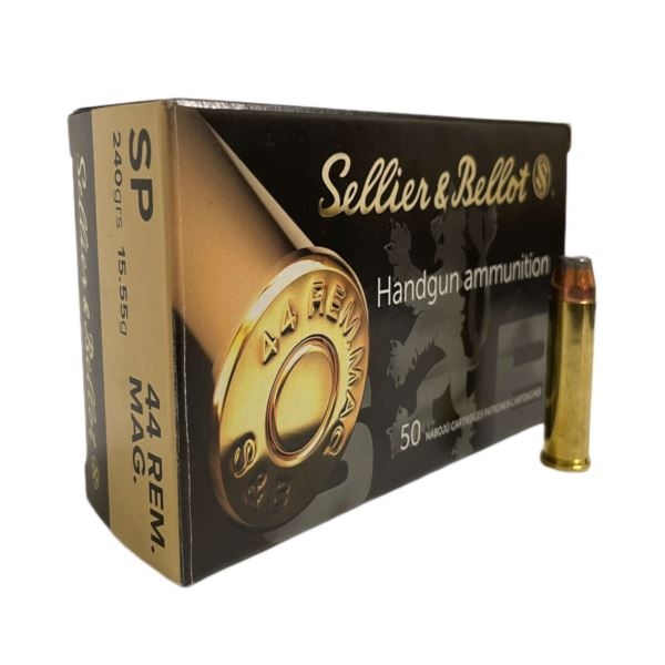 Amunicja S&B 44 RemMag SP 15,55g/240gr