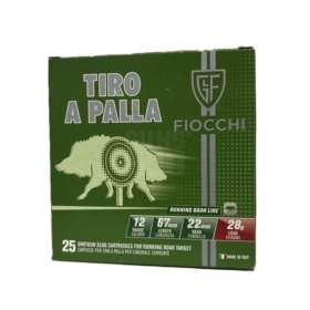 Nab. Kul. 12 Slug Fiocchi Tiro Apalla 28g /67