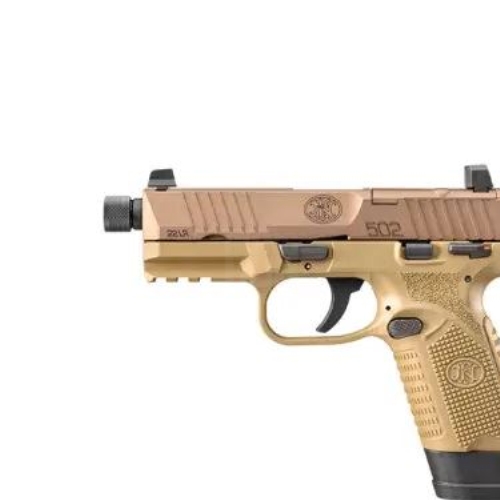 Pistolet FN 502 Tactical FDE/FDE 22LR
