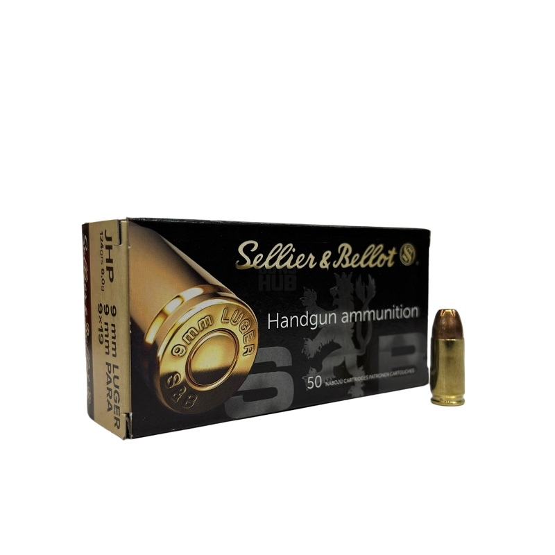 Amunicja S&B 9x19 JHP 8g/124gr