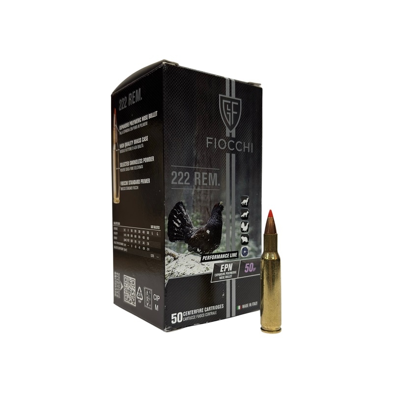 Amunicja Fiocchi 222 Rem EPN 50gr