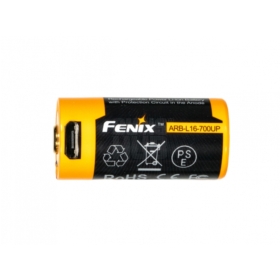 Akumulator Fenix USB ARB-L16UP 16340 RCR123 700