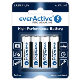 Baterie everActive LR6/AA 4szt