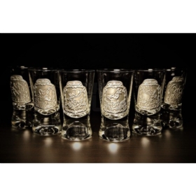 Kieliszki Hunting 6 sztuk 27C