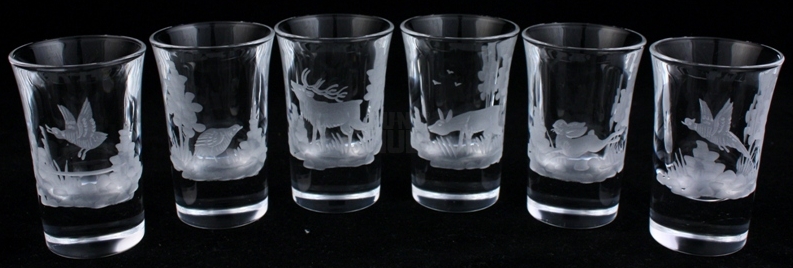 Kieliszki Koyan do wódki 6 sztuk SG101 szkło