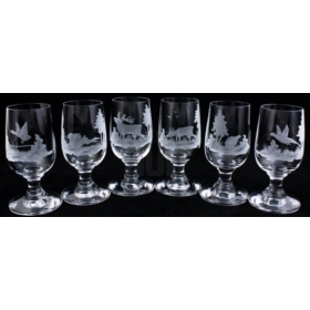 Kieliszki Koyan do wódki 6 sztuk SG106 szkło