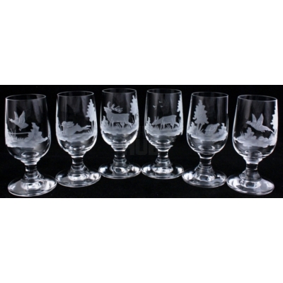 Kieliszki Koyan do wódki 6 sztuk SG106 szkło