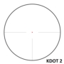 Luneta Meopta Optika6 1-6x24 RD SFP K-Dot2