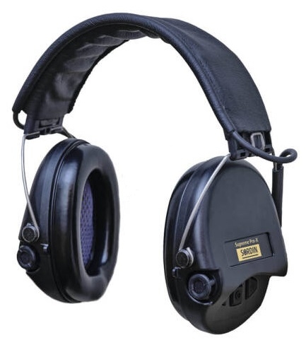 Ochronniki słuchu SORDIN Supreme Pro-X HB PCV BLK