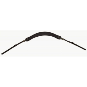 Pasek do lornetki Niggeloh czarny obszyty