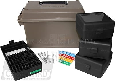 Pudełko MTM na amunicję ACC 223 AC50 + 4 x RS-100