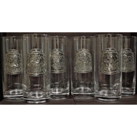 Szklanki Hunting 6 sztuk 36C