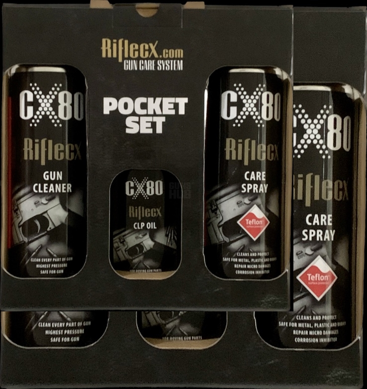 Zestaw do czyszczenia RifleCx Pocket set