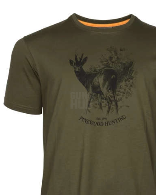 Koszulka Pinewood Roe Deer Olive roz.S