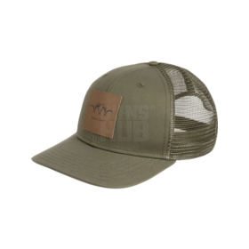 Czapka Blaser Leather Badge dark olive