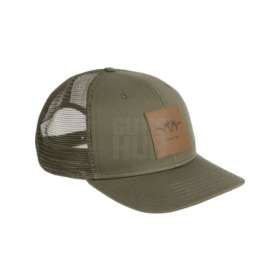 Czapka Blaser Leather Badge dark olive
