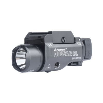 Latarka Mactronic Hussar GL 900lm zielony laser