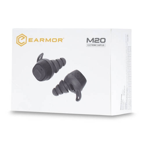 Ochronniki słuchu Earmor M20 aktywne Black