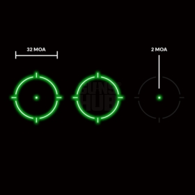 Kolimator Holosun SCS Green Dot Walther PDP