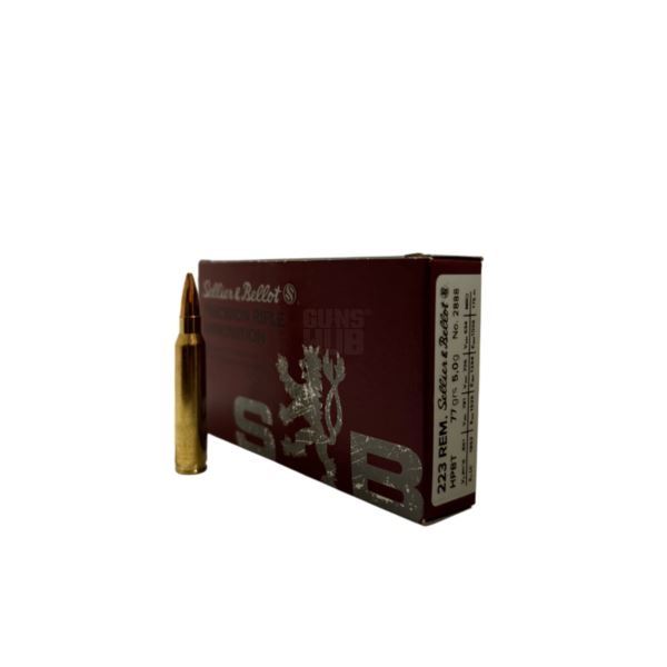 Amunicja S&B 223 Rem HPBT 5,0g/77gr