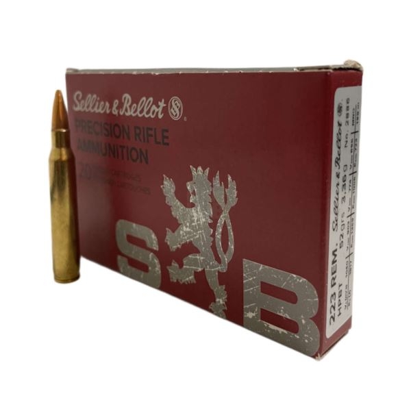 Amunicja S&B 223 Rem HPBT 3,36g/52gr