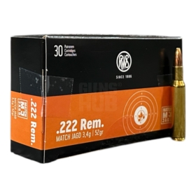 Amunicja RWS 222 Rem MJ 3,4 g 30szt.