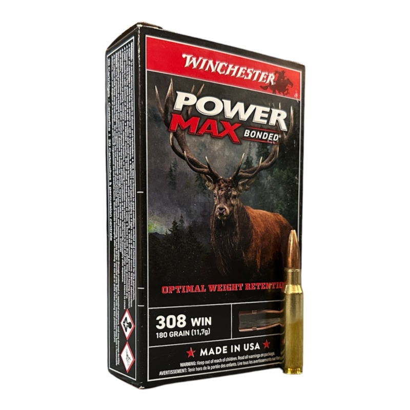Amunicja Winchester 308 Win PowerMax Bonded 180gr