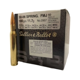 Amunicja S&B 30-06 FMJ Training 11,7g/180gr