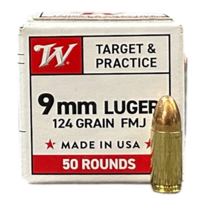 Amunicja Winchester 9x19 8g/124 gr FMJ