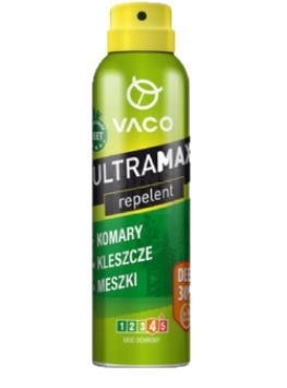 UltraMax Spray na komary i kleszcze 30% DEET 170ml