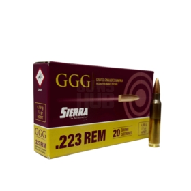 Amunicja GGG 223 Rem Sierra HPBT 4,99g/77gr