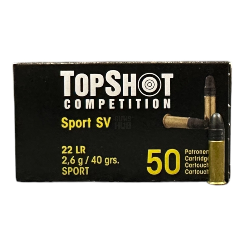 Amunicja TopShot 22 LR Black Edition 2,6g/40 gr