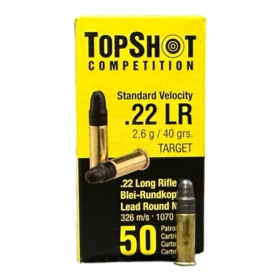 Amunicja TopShot 22 LR Comp. Target 2,6g/40 gr