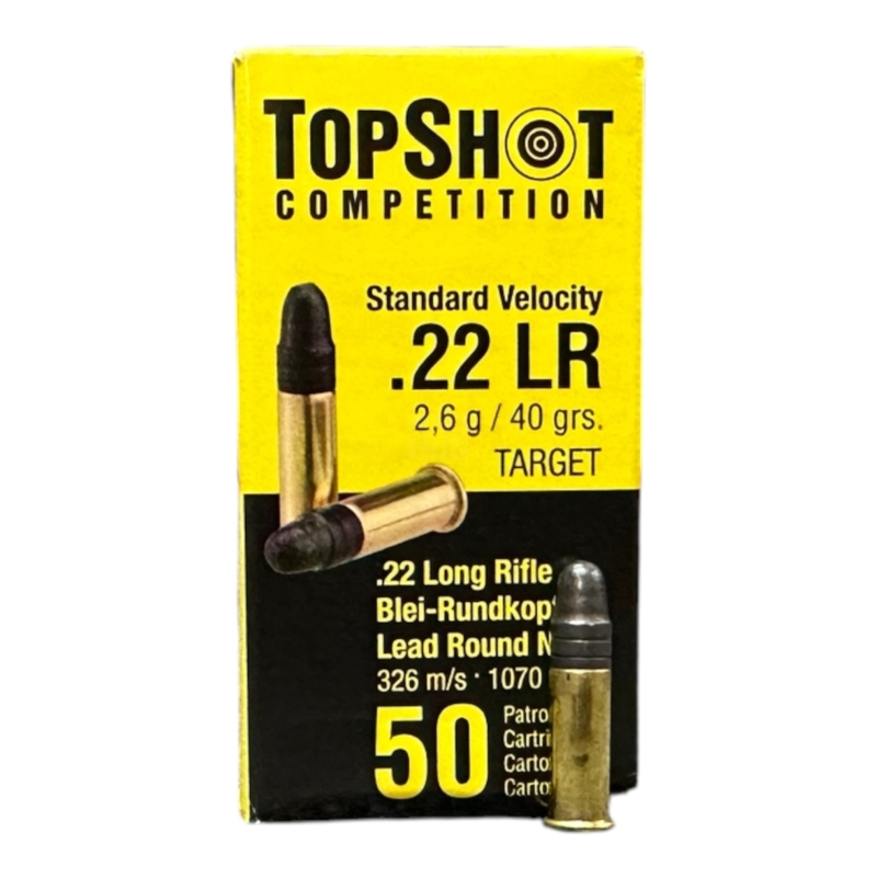 Amunicja TopShot 22 LR Comp. Target 2,6g/40 gr