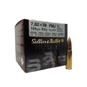 Amunicja S&B 7,62x39 FMJ 8.0 g Trainnig