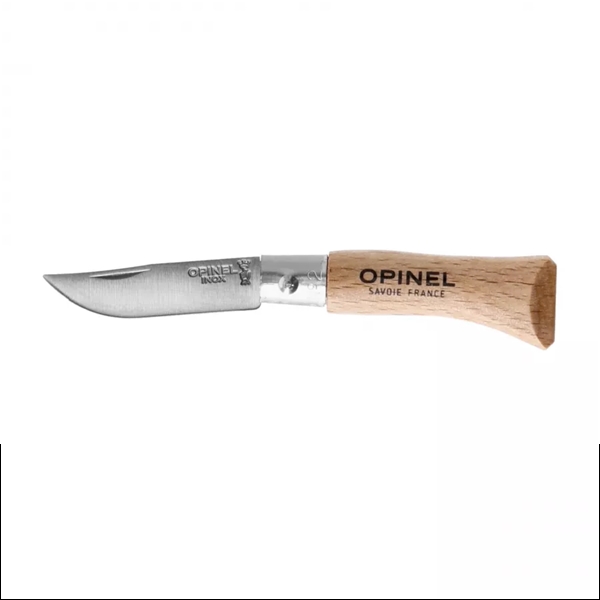 Nóż Opinel 02 inox buk
