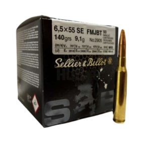 Amunicja S&B 6,5x55 SE FMJBT 9,1g/140gr