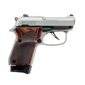 Pistolet Beretta 30X Tomcat Inox/Black Wood MT 32 ACP