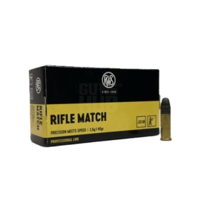 Amunicja RWS 22 LR Rifle Match S 2,6g/40gr