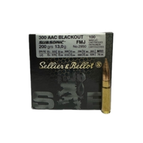 Amunicja S&B 300 AAC Blackout-Subs. FMJ 13g/200gr