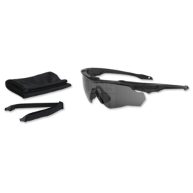 Okulary ESS Crossblade One Smoke Gray przyciem.