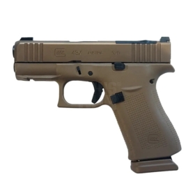 Pistolet Glock 43X MOS Coyote